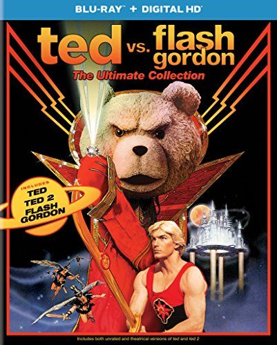 TED VS FLASH GORDON: ULTIMATE COLLECTION (3PC) NEW BLURAY