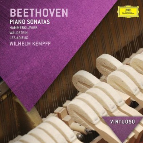BEETHOVEN / WILHELM KEMPFF - PIANO SONATAS NEW CD BEETHOVEN / WILHELM KEMPFF - PIANO SONATAS NEW CD