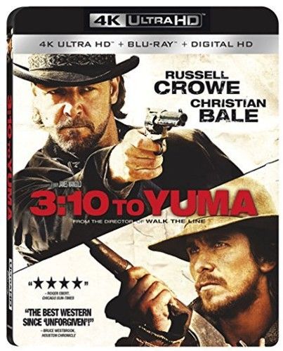 3:10 TO YUMA (4K MASTERING) (WITH BLU-RAY) (2 PACK) (AC3) (DHD) (DOLBY) NEW 4K BLURAY