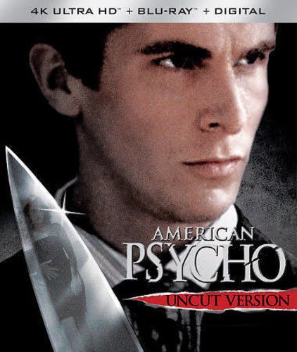 AMERICAN PSYCHO (4K MASTERING) (WITH BLU-RAY) (2 PACK) (AC3) (DOLBY) (SUB) NEW 4K BLURAY