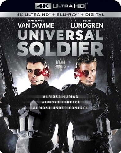 UNIVERSAL SOLDIER (4K MASTERING) (WITH BLU-RAY) (2 PACK) (AC3) (DTS) NEW 4K BLURAY