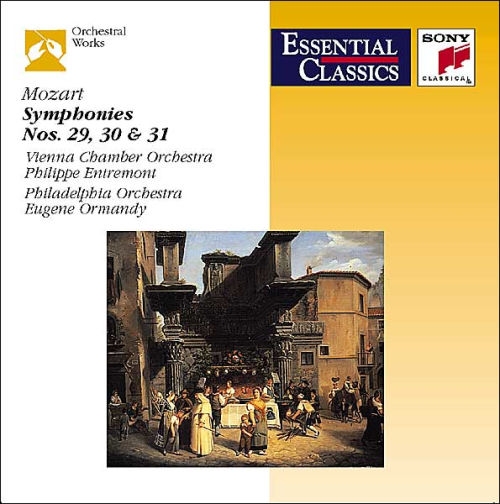 MOZART / ORMANDY / ENTREMONT / PHILADELPHIA ORCH - SYMPHONY 29 IN A MAJOR NEW CD