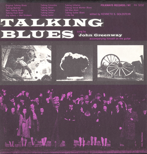 JOHN GREENWAY - TALKING BLUES NEW CD