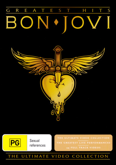 BON JOVI - GREATEST HITS: THE ULTIMATE COLLECTION DVD NEW DVD BON JOVI - GREATEST HITS: THE ULTIMATE COLLECTION DVD NEW DVD
