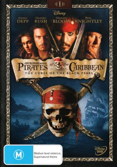 Pirates Of The Caribbean: The Curse Of The Black Pearl (Region 2)
