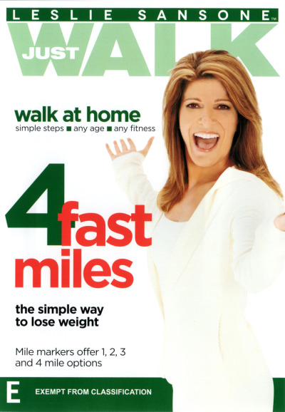 LESLIE SANSONE: JUST WALK - 4 FAST MILES (2006) NEW DVD | eBay