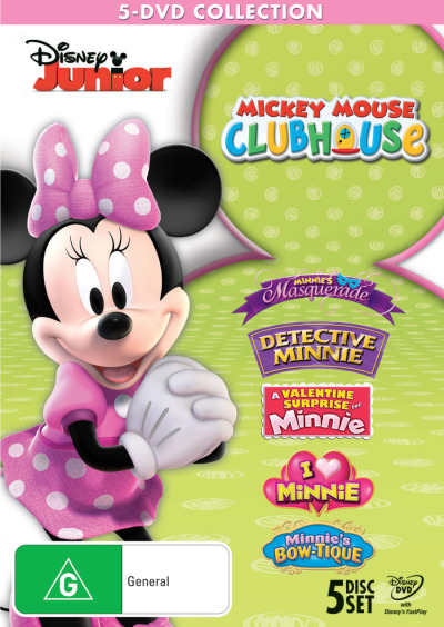 Minnie Mouse 5 DVD Collection 2006 NEW DVD | eBay