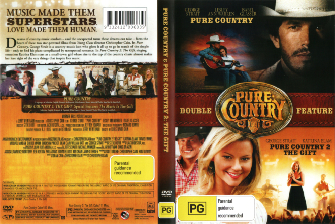 Pure Country Double Feature Pure Country Pure Country 2 1992 NEW DVD ...