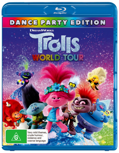 TROLLS WORLD TOUR - DANCE PARTY EDITION (2020) [NEW BLURAY]