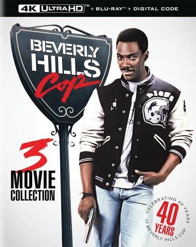 BEVERLY HILLS COP 3-MOVIE COLLECTION (4K MASTERING) (BOXED SET) NEW 4K BLURAY