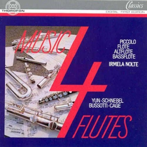 IRMELA NOLTE - MUSIC FOR 4 FLUTES NEW CD