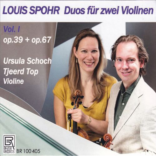 SCHOCH / SPOHR - DUOS FUR ZWEI VIOLINEN 1 NEW CD