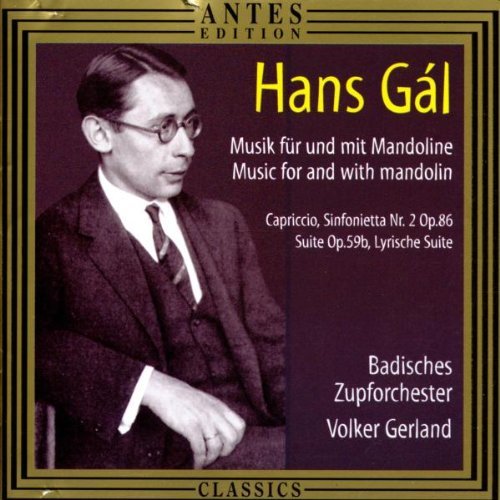 GAL STAHLHEBER SAUER ZIEGLER GERLAND - MUSIC FOR & WITH MANDOLIN NEW CD