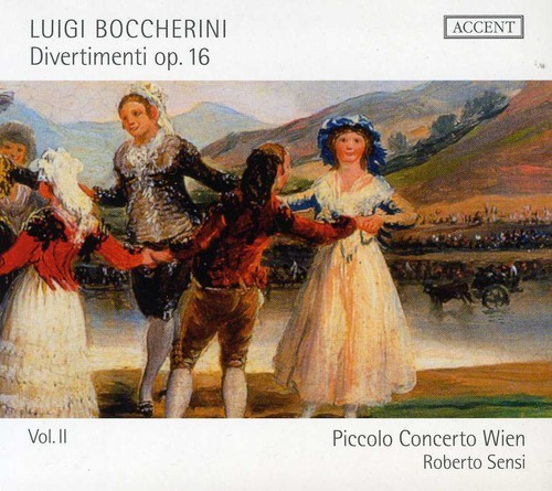 BOCCHERINI PICCOLO CONCERTO WIEN SENSI - DIVERTIMENTI OP. 16 - NEW CD