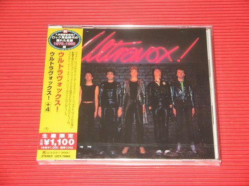 ULTRAVOX (REISSUE) (JAPAN) NEW CD