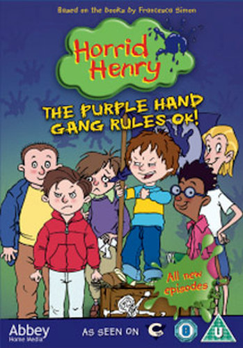 HORRID HENRY - THE PURPLE HAND GANG RULES OK   [UK] NEW  DVD