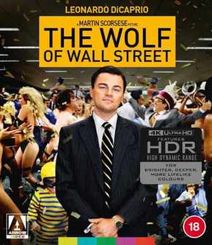 THE WOLF OF WALL STREET (2013) 4K ULTRA HD + BLU-RAY [UK] NEW 4K BLURAY
