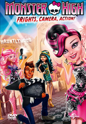MONSTER HIGH - FRIGHTS, CAMERA, ACTION   [UK] NEW  DVD
