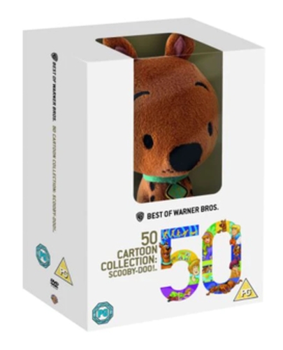 SCOOBY-DOO (EPISODES) THE BEST 50 CARTOON COLLECTION DVD + PLUSH [UK] NEW DVD