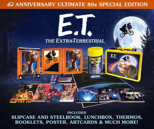 ET - THE EXTRA TERRESTRIAL TIME CAPSULE LIMITED EDITION [UK] NEW 4K BLURAY