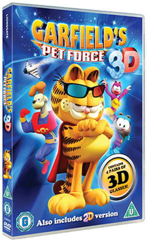 GARFIELD - PET FORCE 3D   [UK] NEW  DVD