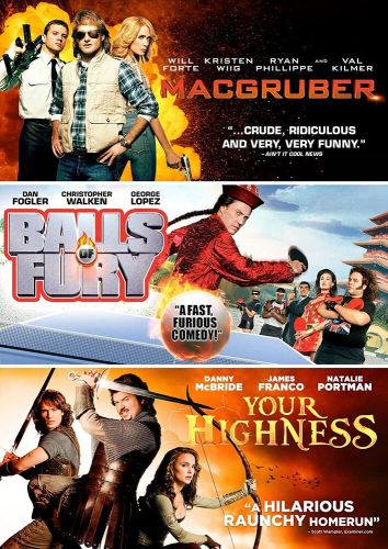 MACGRUBER - YOUR HIGHNESS - BALLS OF FURY NEW DVD
