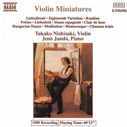 TAKAKO NISHIZAKI / JENO  JANDO - VIOLIN MINIATURES NEW CD