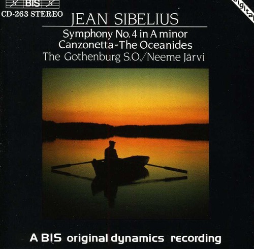 SIBELIUS / JARVI / GOTHENBURG S.O. - SYMPHONY 4 A MINOR OP63 NEW CD