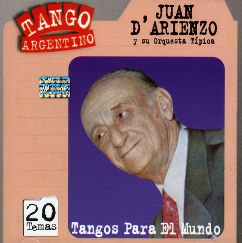 JUAN D'ARIENZO - TANGOS PARA EL MUNDO NEW CD