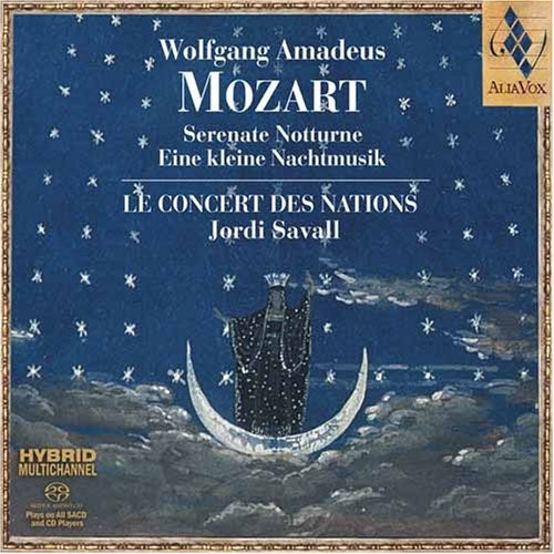 MOZART LE CONCERT DES NATIONS SAVALL - SERENATA NOTTURNA (HYBRID) SANEW CD