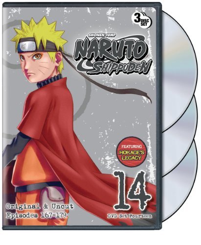 NARUTO SHIPPUDEN UNCUT SET 14 (3PC) / (FULL 3PK) NEW DVD