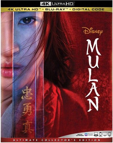 MULAN (LIVE ACTION) (4K MASTERING) (WITH BLU-RAY) (COLLECTOR'S) (AC3) (DIGC) NEW 4K BLURAY