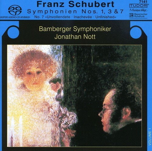 SCHUBERT / NOTT / BAMBERG SYMPHONY - SYMPHONIES 1 3 & 7 (HYBRID SACD) NEW CD