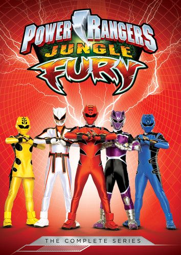 POWER RANGERS: JUNGLE FURY - COMPLETE SERIES (4PC) NEW DVD