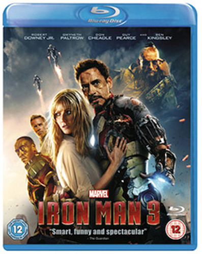 IRON MAN 3   [UK] NEW  BLURAY