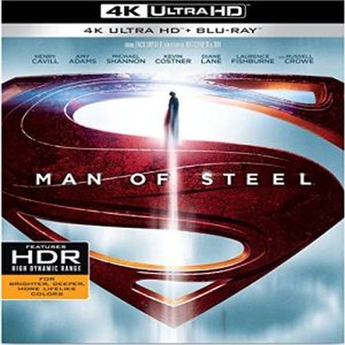 MAN OF STEEL (4K MASTERING) (UVDC) (2 PACK) NEW 4K BLURAY