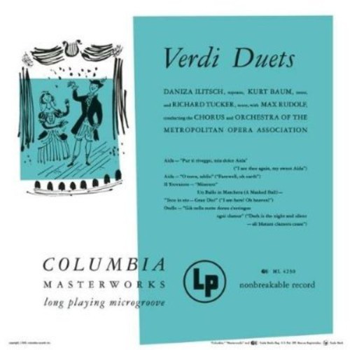 RICHARD TUCKER - VERDI DUETS (GERMANY) NEW CD