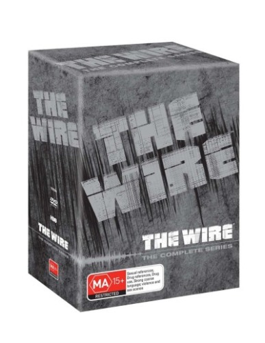 THE WIRE: THE COMPLETE SERIES (24 DISC BOXSET) (2002) NEW DVD THE WIRE: THE COMPLETE SERIES (24 DISC BOXSET) (2002) NEW DVD